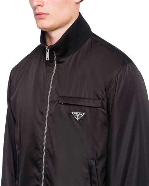 men prada jackets|Prada nylon jacket men's.